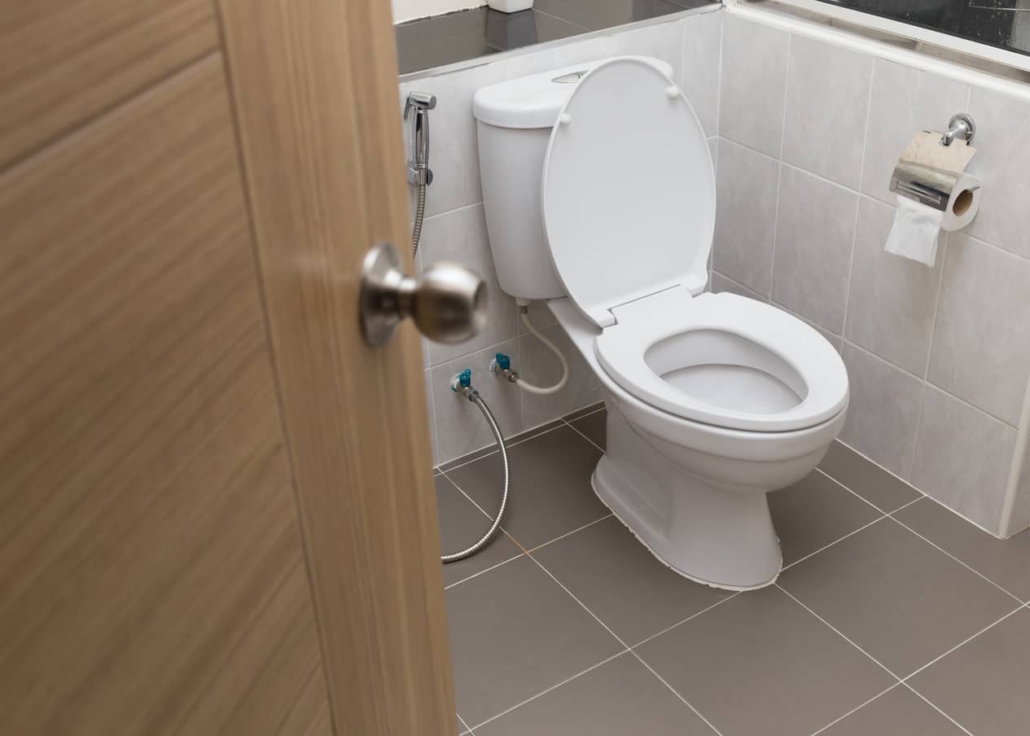 Caulking the base of a toilet is easy to do. Make sure to select the correct type of caulk. 