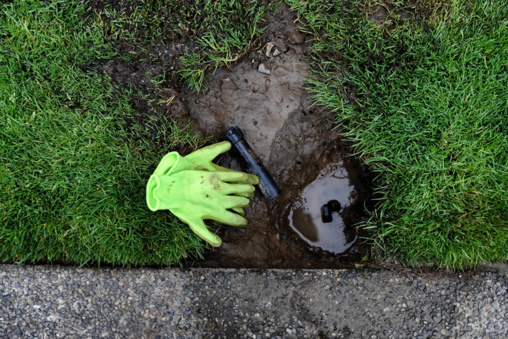 It is always good to repair damaged sprinkler heads after you have turned them back on from the winter.